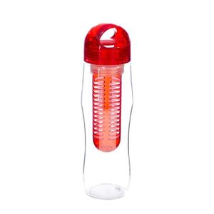 YOKO DESIGN Bouteille détox avec infuseur rouge