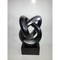 SCULPTURE ANTHRACITE RESINE SCULPTURE ANTHRACITE RESINE