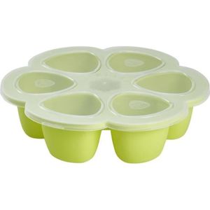 Béaba Multiportions silicone 6 x 90 ml neon
