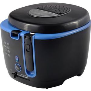 TRIOMPH ETF1540 Friteuse ? 2.5L ? 1800W ? Noir/Bleu