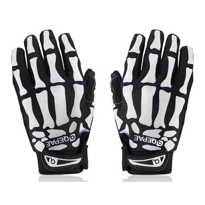 nouvelle piste de v&eacute;lo &eacute;l&eacute;gant squelette de la main plein doigt de