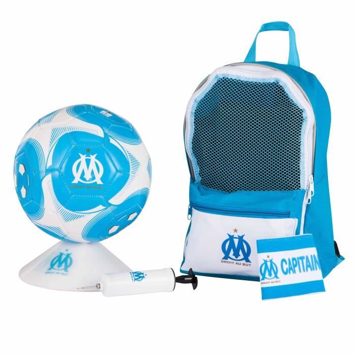 Football Kit OM Sac Ballon Pompe Brassard Plots OM