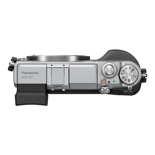 PANASONIC LUMIX GX7 Silver + 14 42 Avec le nouveau PANASONIC LUMIX