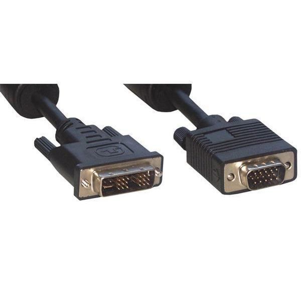 Câble DVI mâle vers VGA mâle 3 mètres MC3703M Prix pas cher