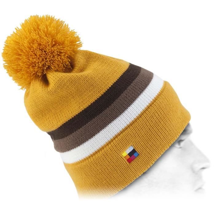 bonnet pompon homme marque