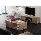  ZWIN Ensemble Meuble TV + Table Basse