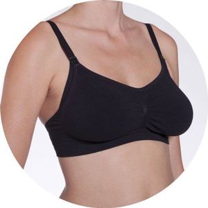 NUK Soutien Gorge Allaitement Ajustable Noir T2