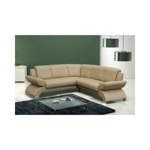 Canapé d'angle en cuir OSLO Canapé design et mobilier de luxe