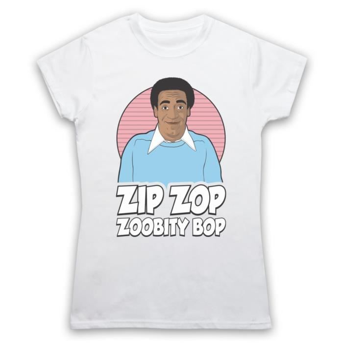 Bill Cosby Zip Zop Zoobity Bop TShirt des Femm&hellip; Blanc