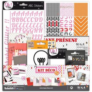TOGA Kit déco vivre l?instant présent