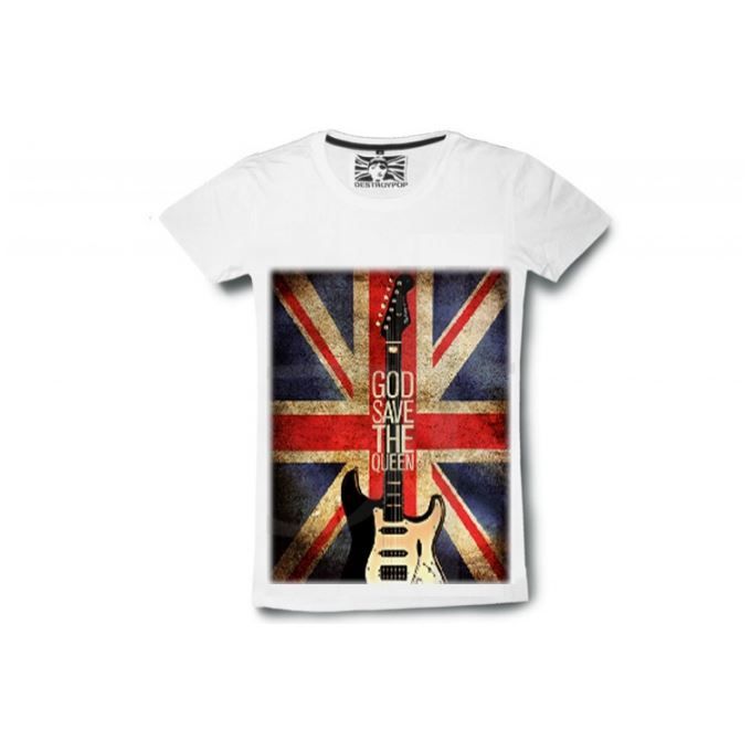 DESTROY ROCK AND ROLL T SHIRT destroy rock and roll t shirt: