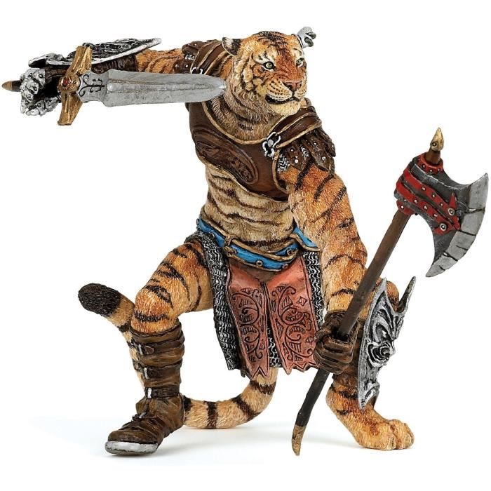 Papo 38954 Homme tigre 7 cm X 9 cm Achat / Vente figurine