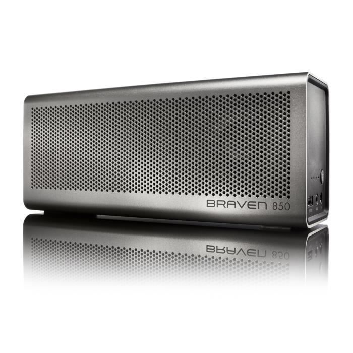 Braven 850 Enceinte Bluetooth portable aluminium Braven 850 Enceinte Bluetooth portable aluminium