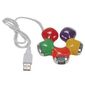 HUB HUB USB 2.0 - 4 PORTS MULTICOLORE