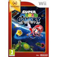 WII SUPER MARIO GALAXY SELECTS / Jeu console Wii