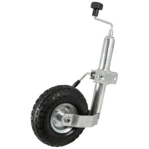 Roue Jockey Gonflable avec Collier Diam?tre 48 mm