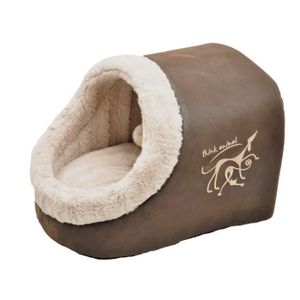 VADIGRAN Panier Igloo Ranch pour chien 45 x 36 x 35cm