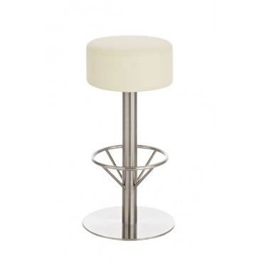 tabouret de bar rond nilde creme achat vente tabouret de bar rond nilde creme achat vente