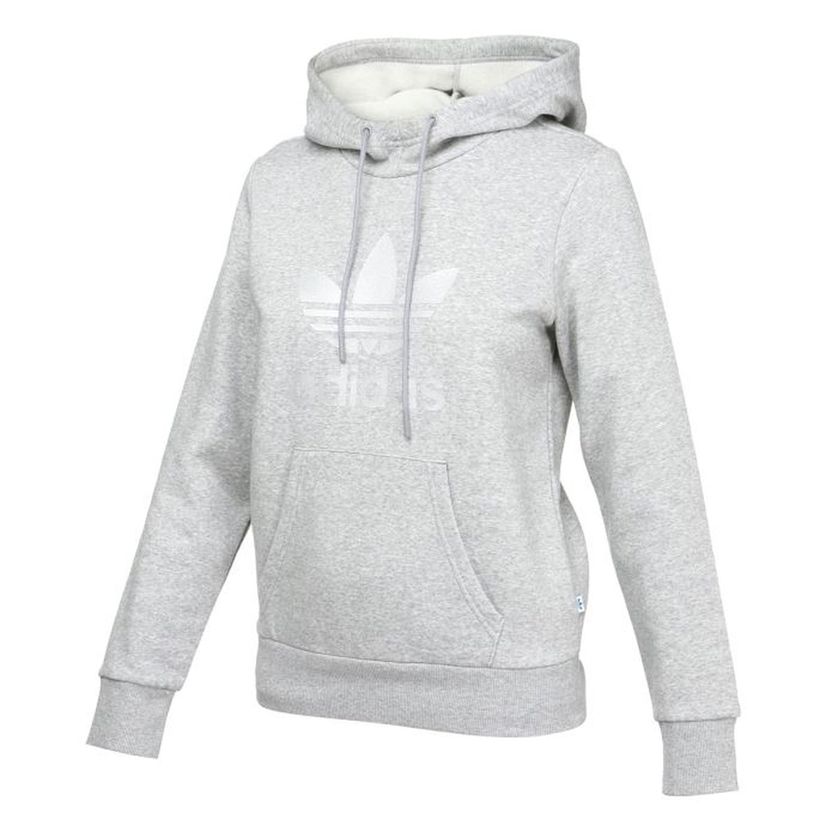 sweat a capuche adidas gris homme