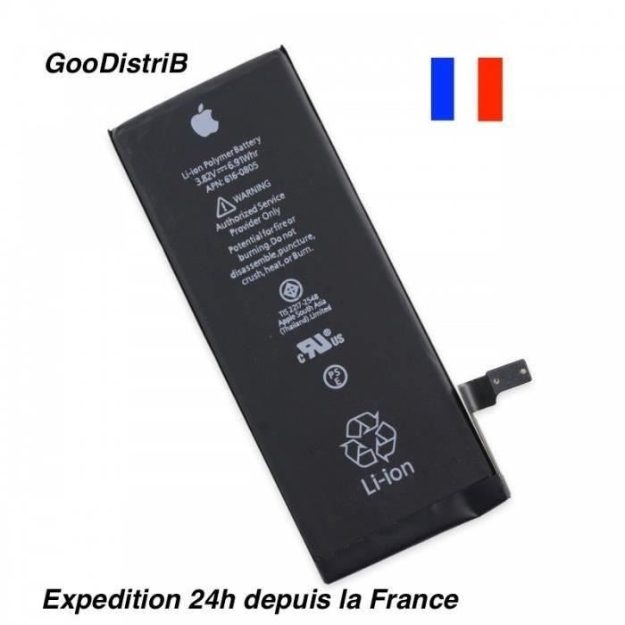 Batterie Iphone 7 Combien De Mah Batterie officielle APPLE iPhone 6S Plus - Achat batterie téléphone pas