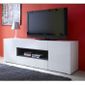  PABLO Rangement Blanc haute brillance 165x61x40cm