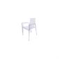  Chaise Fantôme transparente (lot de 2)