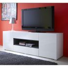 PABLO Rangement Blanc haute brillance 165x61x40cm