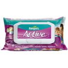 COUCHE-LANGE-LINGETTE BEBE PAMPERS Lingettes Active X60