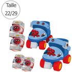 PATIN A ROULETTE Patins à roulette Spiderman + protections