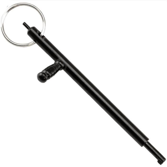 porte cles defense acier plein stylo ninja noir 10 Prix pas cher