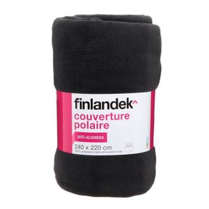 TOUT SIMPLEMENT Couverture polyester anti acarien - Souris