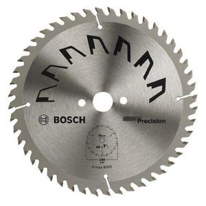 Lame de scie circulaire bois diamètre 160 mm alésage 20 mm 48 dents