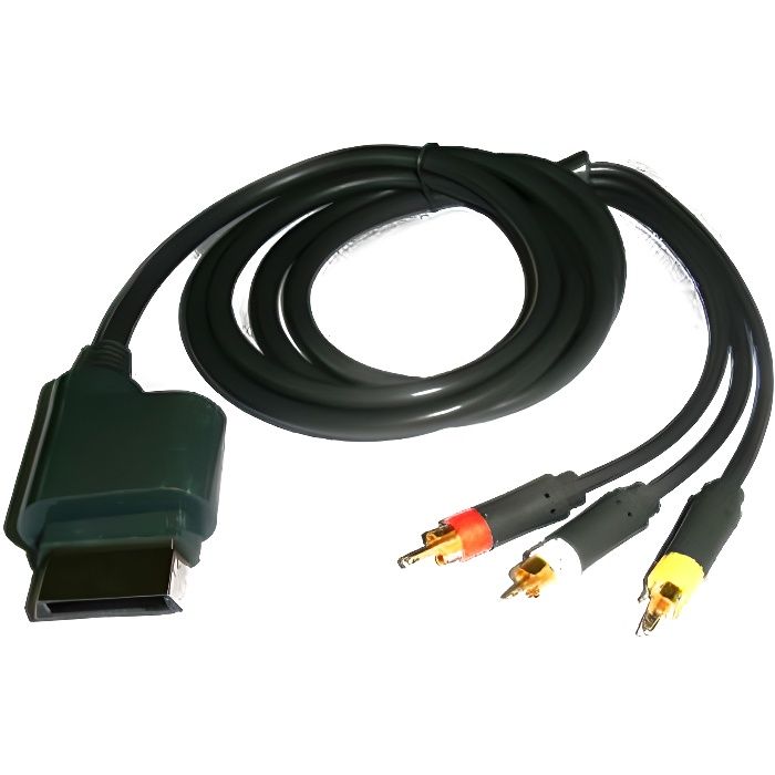 Câble Audio Video (AV) composite pour Xbox 360,… Achat / Vente câble