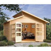 ABRI JARDIN - CHALET VARMLAND 2 abri en pin du nord - 387x387cm