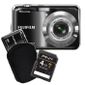 COMPACT FUJIFILM FinePix AX550 Noir + Etui + Carte SD 4 Go