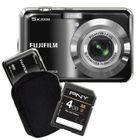  FUJIFILM FinePix AX550 Noir + Etui + Carte SD 4 Go