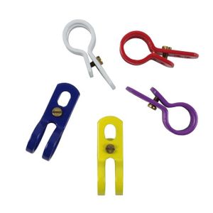 TERRITOIRE CHASSE 5 Bagues d'Attache ? Vis Aluminium Diam:12mm Colvert