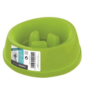 MPETS Gamelle en plastique simple MELAMINE BOWL - Pour chien - 450ml - Coloris divers