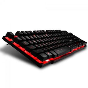 CLAVIER D'ORDINATEUR 3 Couleur Rétro - Éclairage Clavier De Jeu Gamer T CLAVIER D'ORDINATEUR 3 Couleur Rétro - Éclairage Clavier De Jeu Gamer T