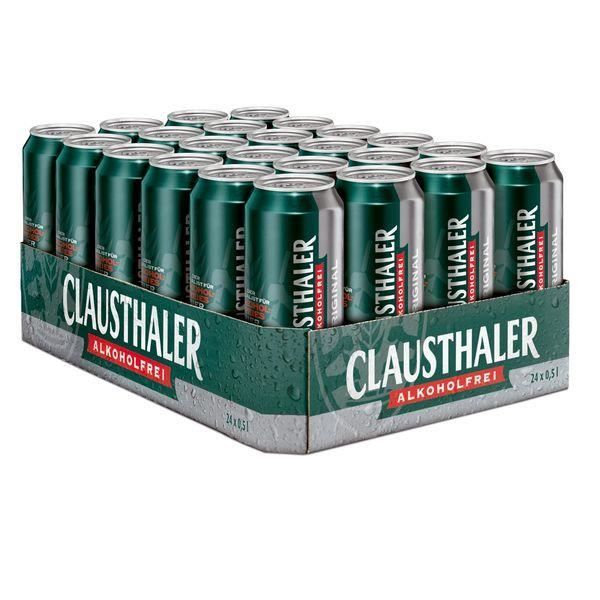 Clausthaler bière allemande sans alcool 24 x 0,5l Achat / Vente bière Clausthaler bière