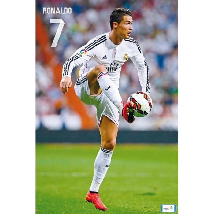 Poster Real Madrid Ronaldo 2014 2015 Achat / Vente affiche