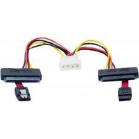 CABLE E-SATA CABLE DOUBLE ALIM+SATA