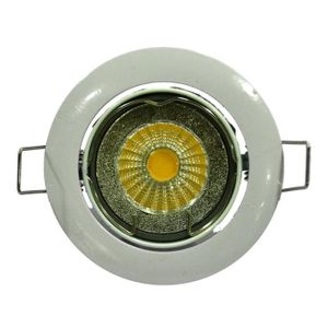 Spot encastrable LED diam?tre 8,2 cm GU10 5W équivalent ? 40W blanc