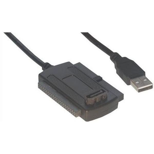 Câble adaptateur USB 2. 0 IDE et SATA (3700224736552) Connectez