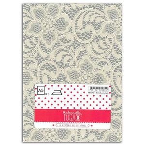 MLLE TOGA Dentelle thermocollant A5 - écru crochet
