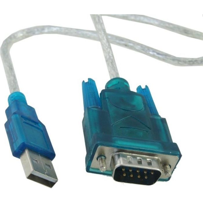 99020618 Convertisseur USB vers série Câble COM Port USBRS232 HL340 Prix pas cher Les