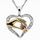 100% Sterling Silver "Mère et enfant à la main dan