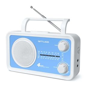 MUSE M-05 BL Radio portable 4 gammes