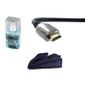 CABLES & CONNECTIQUES COFFRET TV HD : HDMI 1.4 OR 24c 3D / KIT NETTOYAGE