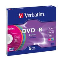 CD - DVD - BLU-RAY VIERGE POUR PC Verbatim DVD+R 16x